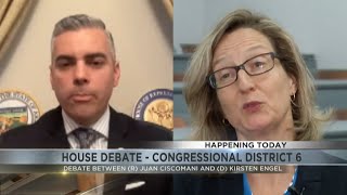 Arizona Debates US House Congressional District 6 between Juan Ciscomani and Kirsten Engel [upl. by Pryor631]