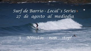 Surf de Barrio  Locals´ s Series 27 agosto al mediodia surfing locals waves surf zurriola [upl. by Griggs]