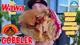 Wawa® Gobbler Hoagie Review 🦃  Hot Turkey is BACK  theendorsement [upl. by Hgeilyak]