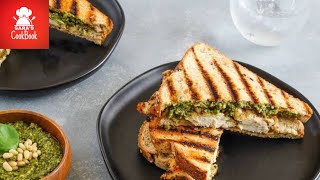 Grilled Chicken Sandwich  home recipe [upl. by Yentruocal]