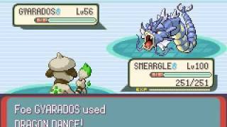 Pokemon Emerald  Elite Four vs Wallace with Smeagle Team [upl. by Okimuy]