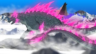 MONSTERS FUSION  Evolved Godzilla x Shimo  Evolved Shimozilla  PANDY ANIMATION [upl. by Atikihs49]