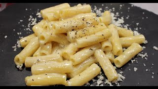 RIGATONI CACIO E PEPE  CACIO E PEPE RICETTA [upl. by Atteiluj]