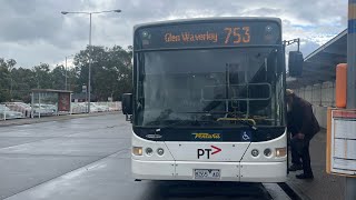 Ventura Knoxfield 983 SCANIA K280UB  Volgren CR228L On Route 753 To Glen Waverley [upl. by Nylirad58]