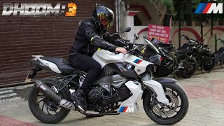 I Rode Amir Khans Dhoom 3 Bike  BMW K1300R🔥🔥 [upl. by Enitsuga37]