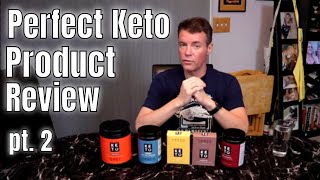 Perfect Keto Product Reviews pt 2  Nootropic MCT Powder Exogenous Ketones and Whey Protein [upl. by Rawden350]