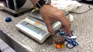 EXPERIMENT 10 Measurement of viscosity by Saybolt Viscometer [upl. by Annahoj]