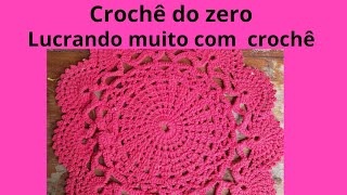 Crochê do zero passo passo para iniciantes 🧶 PARTE 02 croche artesanato arte receitas [upl. by Nocaed355]