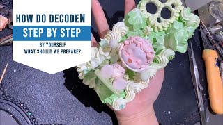 Decoden DIY Whipped Cream Resin Phone Case  Complete StepbyStep Tutorial for Beginners [upl. by Evans713]