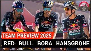 Red Bull BoraHansgrohe 2025 Team Preview  Can Primoz Roglic Finally Win the Tour de France [upl. by Atteynod]