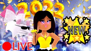 🔴LIVE ROYALE HIGH NEW YEARS RAT INVASION BAGS QUEST amp SEASHELL [upl. by Enelloc]