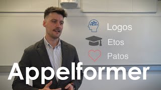 Retorik og argumentation Appelformer  etos logos og patos [upl. by Jourdan]