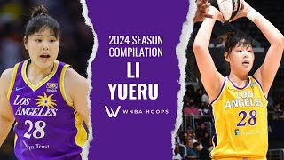 Li Yueru 2024 Highlights Vol 1  WNBA Hoops [upl. by Tamarra]