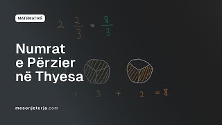 Kthimi i Numrave të Përzier në Thyesa  Numrat e Përzier  Thyesat  Aritmetikë  Matematikë [upl. by Redneval255]