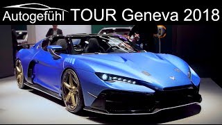 Geneva Motor Show 2018 Highlights REVIEW TOUR upcoming new cars  GIMS  Autogefühl [upl. by Niraa]