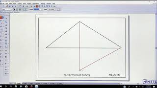 Projection of Points Lab Demo by Prof Melwyn Castelino [upl. by Stodder]