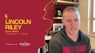 USC HC Lincoln Riley  Thursday Press Conference of UCLA Week [upl. by Llekcor]