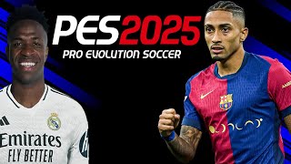 NOVO Efootball PES2025 PS2 aethersx2 pcsx2 Opl [upl. by Mycah]