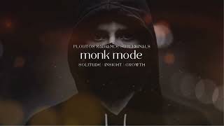 subliminal audio  listen when youre ready monk mode ✨ subliminal for solitude insight  growth [upl. by Aselehc]