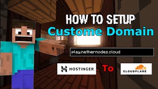 How to Setup Custom Domains for Minecraft Full Proces in hindi Indian hosting  2024 [upl. by Dlanod]