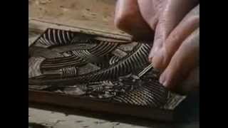 MC Escher  Creating The quotSnakesquot Woodcut [upl. by Uhile]