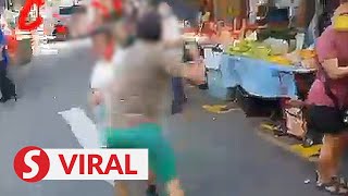 Cops investigating fight at Taman OUG market [upl. by Haya]