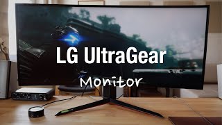 LG UltraGear Curved Gaming Monitor 34GN850B [upl. by Rovert808]