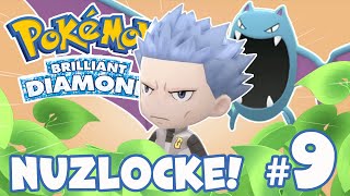 Pokemon Brilliant Diamond NUZLOCKE 9 CYRUS and his Chiseled Cheekbones Lets Play [upl. by Imuy878]