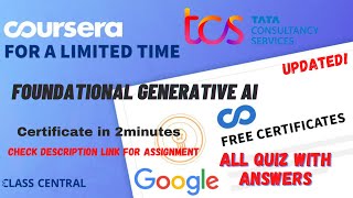 TCS IEvolve course  Foundational Generative AI Direct Assessment Path iONLXSP  course id 80302 [upl. by Damien]