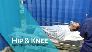 Recovery in Hospital  ACL Surgery [upl. by Elnora525]