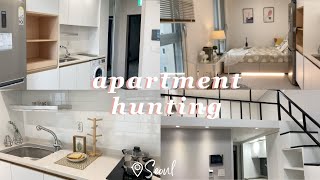 apartment hunting in korea 🇰🇷🏠  studios in seoul with prices [upl. by Nuahsel292]