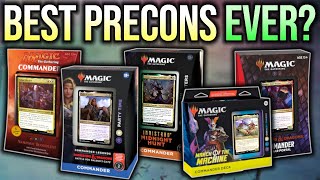 The Top 5 Commander Precons of ALL TIME [upl. by Aldwin]