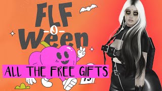 ALL THE FREE GIFTS  FLFOWEEN  Second Life [upl. by Diehl783]