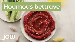 Recette du Houmous à la betterave [upl. by Eihtak]