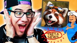 ENCONTREI O TRETA NEWS NO AKINATOR [upl. by Anaujal448]