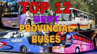 TOP 12 Mga Nangungunang Kumpanya Ng Provincial Bus Sa Pilipinas [upl. by Llewen]