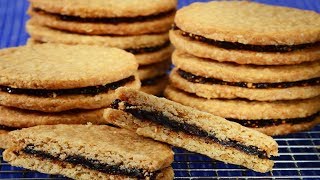 Fig Oatmeal Cookies Recipe Demonstration  Joyofbakingcom [upl. by Caril2]