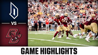 Duquesne vs Boston College Game Highlights  2024 ACC Football [upl. by Gothar]