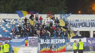 ULTRAS BRIGADA 9 COPOU amp BLUE INFERNO  Politehnica Iasi  Universitatea Craiova  Superliga [upl. by Eimat]