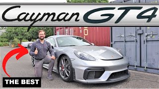 NEW Porsche Cayman GT4 The Best Sports Car Ever [upl. by Dranoel386]