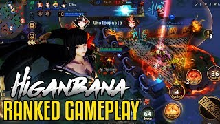 Higanbana  Inferno Flame  MAGE Ranked Gameplay  Onmyoji Arena [upl. by Noloc]