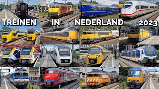 Treinen in Nederland 2023  Trains in The Netherlands 2023 [upl. by Fletcher453]