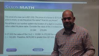 Lesson 32 Expanded notation Elapsed time Saxon Math Level 6 [upl. by Lupee]