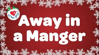 Away in a Manger with Lyrics  Christmas Carol amp Song [upl. by Annelg]