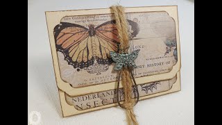 File Folder Friday  Trifold Ephemera Wallet [upl. by Kirimia67]