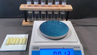 Osmosis using Potato tubers and known concentrations of Sucrose solution [upl. by Sucirdor]