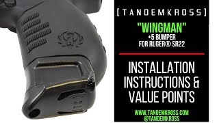 TANDEMKROSS Ruger SR22 Wingman 5 Bumper [upl. by Mendy82]