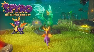 HOW TO GET LAST DRAGON STATUE IN TREE TOPS SPYRO REIGNITED  SPYRO THE DRAGON 4K VIDEO [upl. by Annaitsirk473]