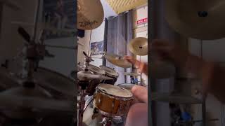 Gets those toes atappin drums drum drummer drumset drumming drumsolo [upl. by Ednihek]