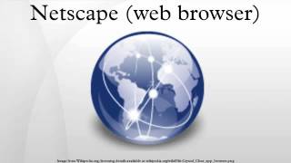 Netscape web browser [upl. by Johns]